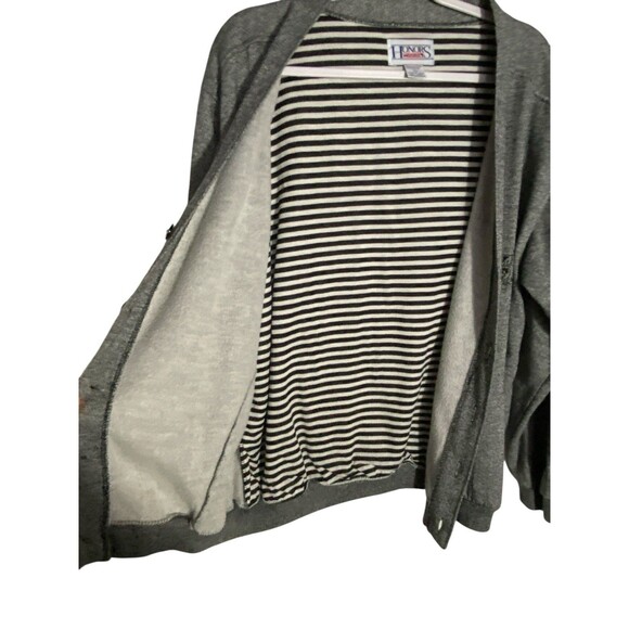 1980s Vintage Honors Sport Cardigan Embroidered Crest Sweater - Picture 6 of 7